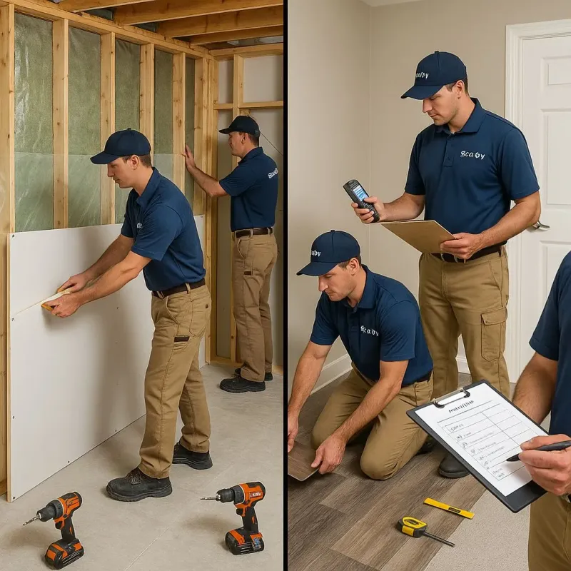 Repairs and Reconstruction process in Dover, FL
