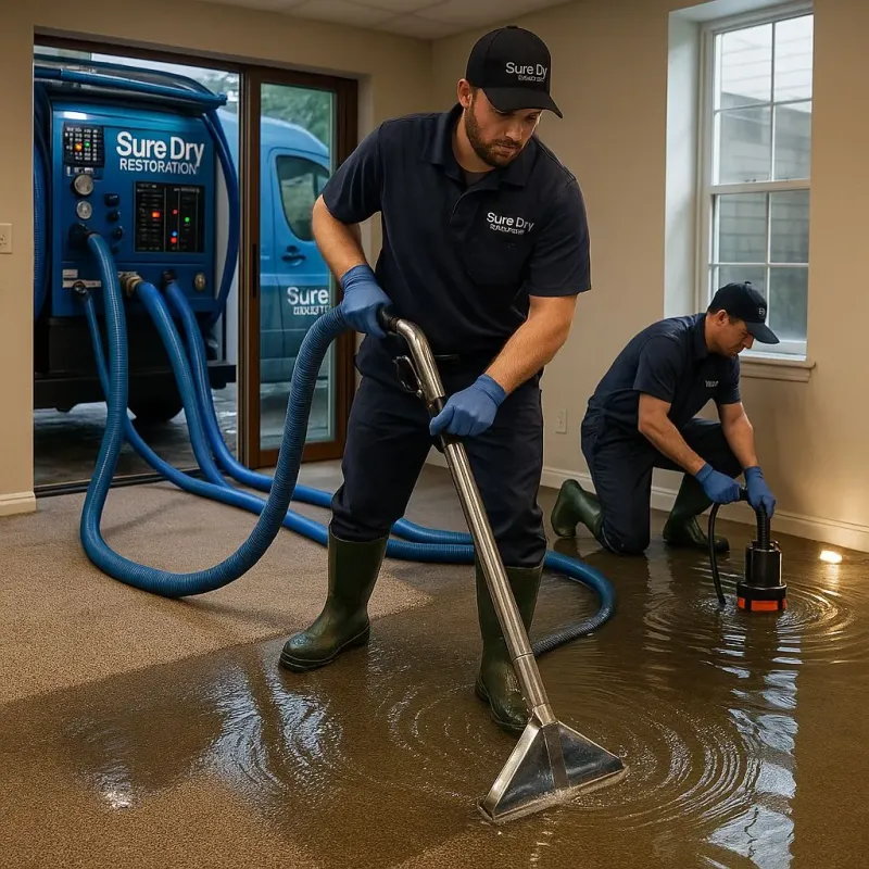 Water Extraction and Removal process in Dover, FL